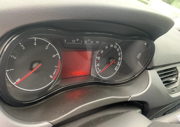 Opel Corsa cena 32900 przebieg: 46965, rok produkcji 2015 z Brodnica małe 407